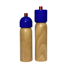 Load image into Gallery viewer, Salt & Pepper Grinder - Navy & Red