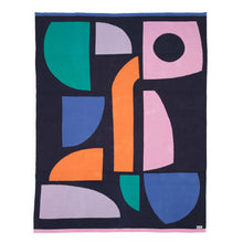 Load image into Gallery viewer, Cotton Knit Throw Blanket: Bruten Bright