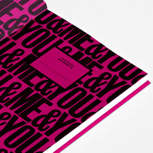 Load image into Gallery viewer, Me & You, You & Me A5 Notebook by Anthony Burrill