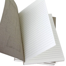 Load image into Gallery viewer, Letterpress Do Not Open This Book Notebook