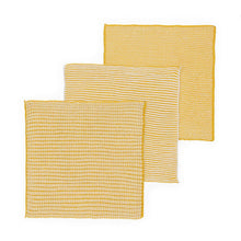 Load image into Gallery viewer, Reusable & Eco-Friendly Cotton Dishcloths: Textured Citrus