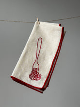 Load image into Gallery viewer, Linen Blend Napkins - Spaghetti (Set of 2)