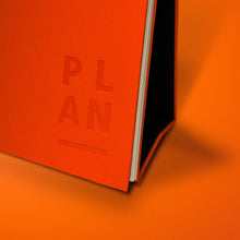 Load image into Gallery viewer, Orange Desktop Planner // Blank Canvas