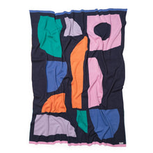 Load image into Gallery viewer, Cotton Knit Throw Blanket: Bruten Bright