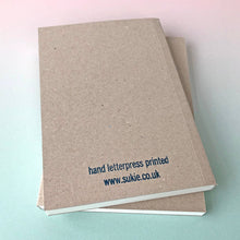 Load image into Gallery viewer, Letterpress Good / Bad Ideas Notebook