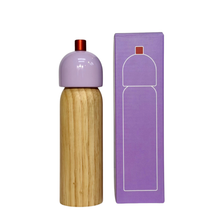 Load image into Gallery viewer, Salt & Pepper Grinder - Lilac & Red