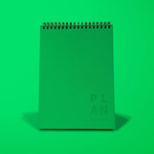 Load image into Gallery viewer, Green Desktop Planner // Blank Canvas