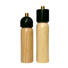 Load image into Gallery viewer, Salt & Pepper Grinder - Green & Gold
