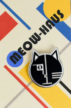 Load image into Gallery viewer, Meowhaus Cat Art Pin
