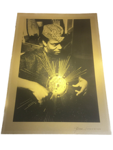 Load image into Gallery viewer, Sun Ra Arkestra, New York 1966 by Val Wilmer Limited Edition Fine Art Silk Screen Print
