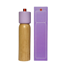 Load image into Gallery viewer, Salt & Pepper Grinder - Lilac & Red