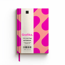 Load image into Gallery viewer, Grafika: Heart A5 Lined Notebook by 1973