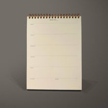 Load image into Gallery viewer, Black Desktop Planner // Blank Canvas