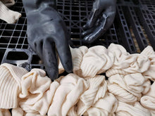 Load image into Gallery viewer, ESCUYER. Tie Dye Socks - Black / Strong Blue