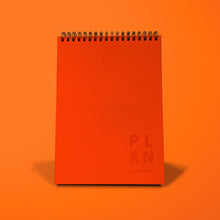Load image into Gallery viewer, Orange Desktop Planner // Blank Canvas