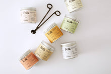 Load image into Gallery viewer, Folk Tin Collection - Wander Vegetable Soy Wax Candle
