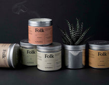Load image into Gallery viewer, Folk Tin Collection - Gather Vegetable Soy Wax Candle
