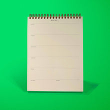 Load image into Gallery viewer, Green Desktop Planner // Blank Canvas
