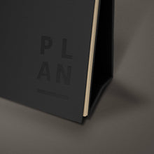 Load image into Gallery viewer, Black Desktop Planner // Blank Canvas
