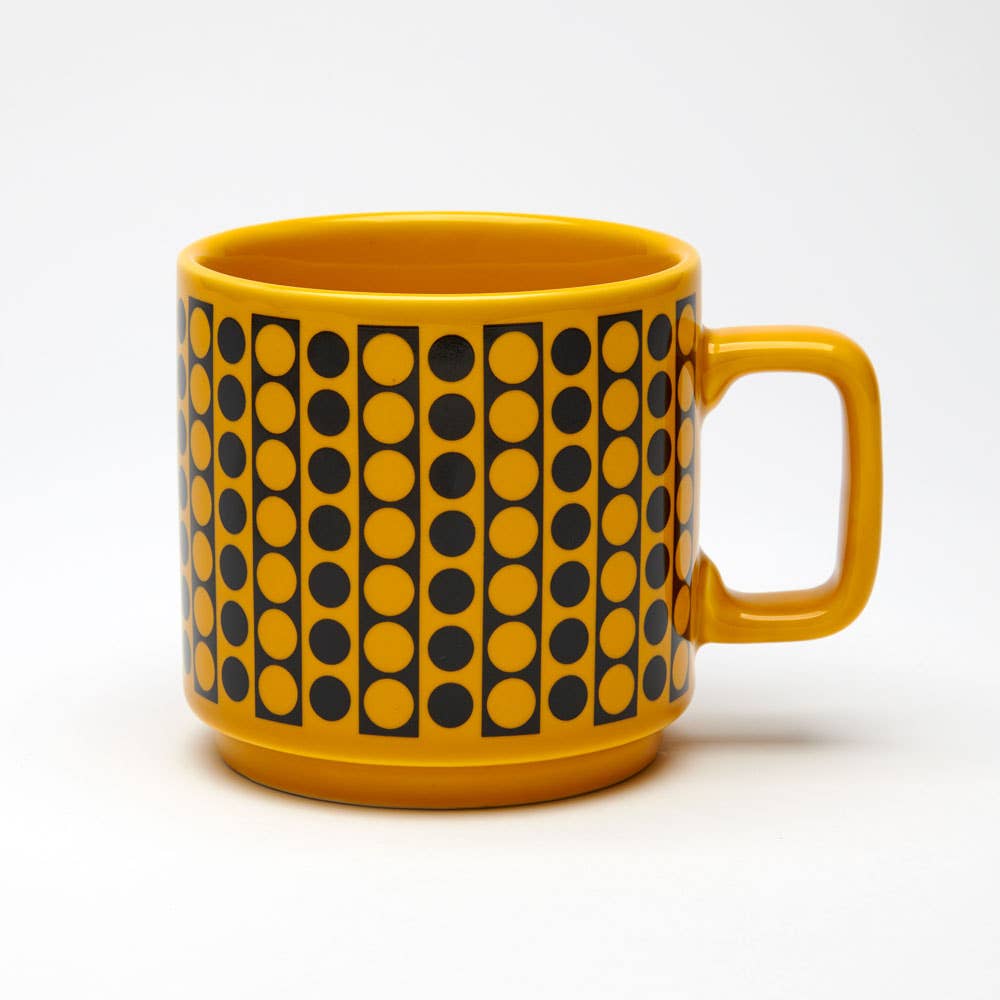 Magpie x Hornsea Mug Circles Yellow