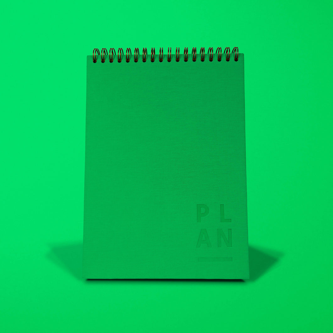 Green Desktop Planner // Blank Canvas