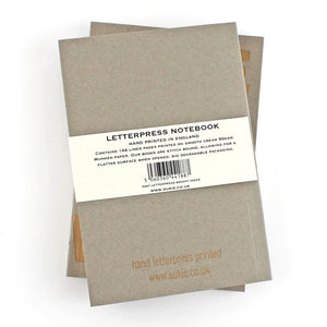 Letterpress Good / Bad Ideas Notebook