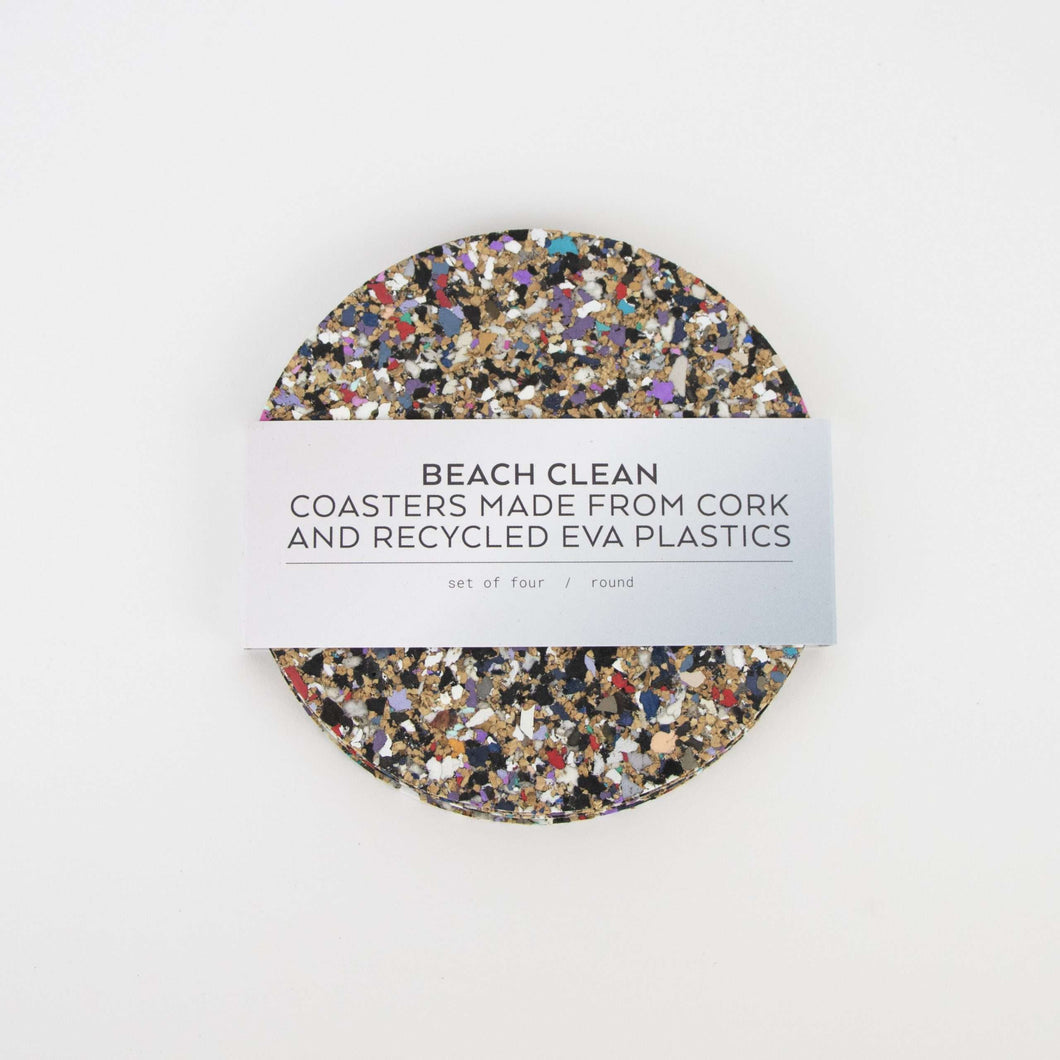 Beach Clean Coasters (set of 4)