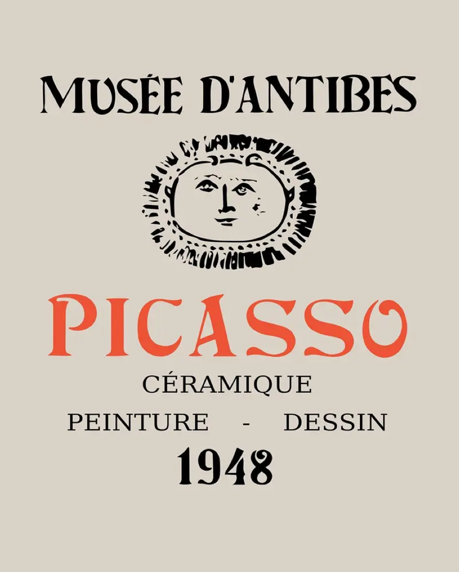 Picasso Ceramic Exhibition Print