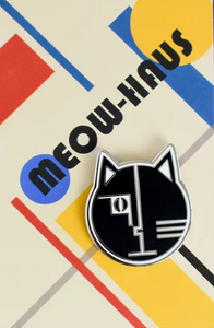 Meowhaus Cat Art Pin