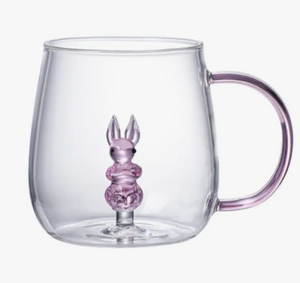 Animal Shape Borosilicate  Glass Cup