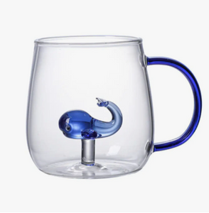 Animal Shape Borosilicate  Glass Cup