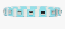 Load image into Gallery viewer, Colour Block Enamel Tile Bracelets
