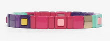 Load image into Gallery viewer, Colour Block Enamel Tile Bracelets
