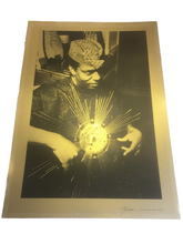 Load image into Gallery viewer, Sun Ra Arkestra, New York 1966 by Val Wilmer Limited Edition Fine Art Silk Screen Print
