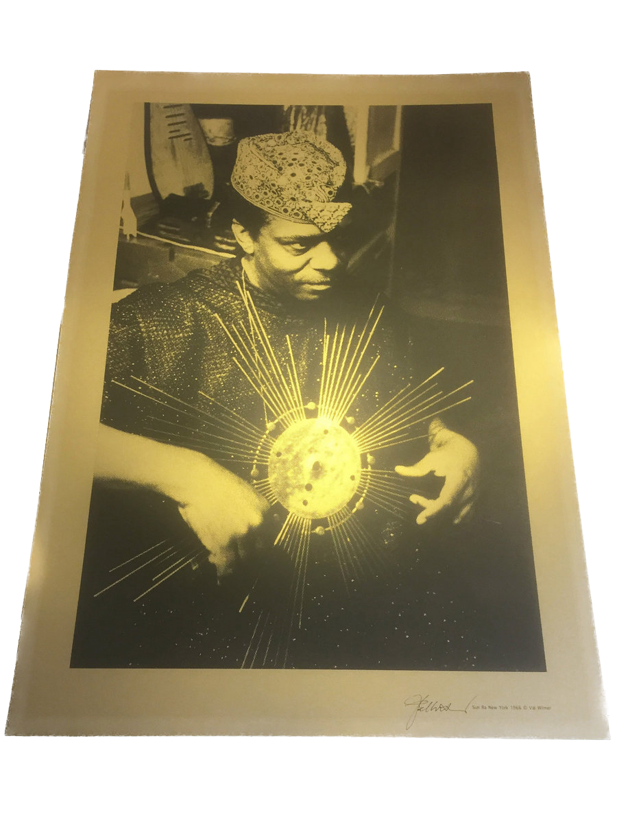 Sun Ra Arkestra, New York 1966 by Val Wilmer Limited Edition Fine Art Silk Screen Print
