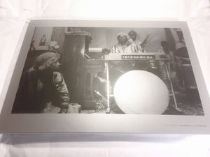 Sun Ra Heliopolis Cairo 1971 by Hartmut Geerken Limited Edition Fine Art Silk Screen Print.