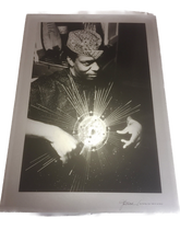 Load image into Gallery viewer, Sun Ra Arkestra, New York 1966 by Val Wilmer Limited Edition Fine Art Silk Screen Print
