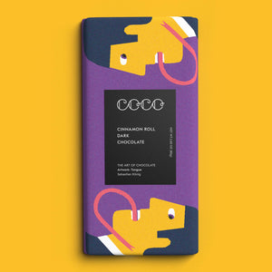 Coco chocolate - Cinnamon Roll _ Dark Chocolate