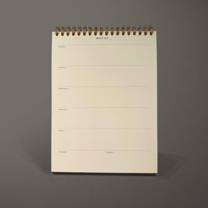 Black Desktop Planner // Blank Canvas