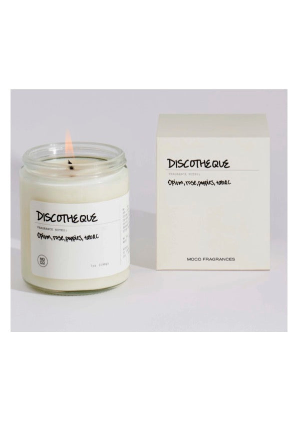 MOCO fragrances -Discotheque Soy Candle