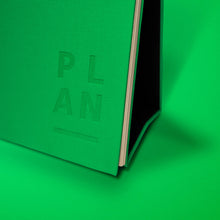 Load image into Gallery viewer, Green Desktop Planner // Blank Canvas
