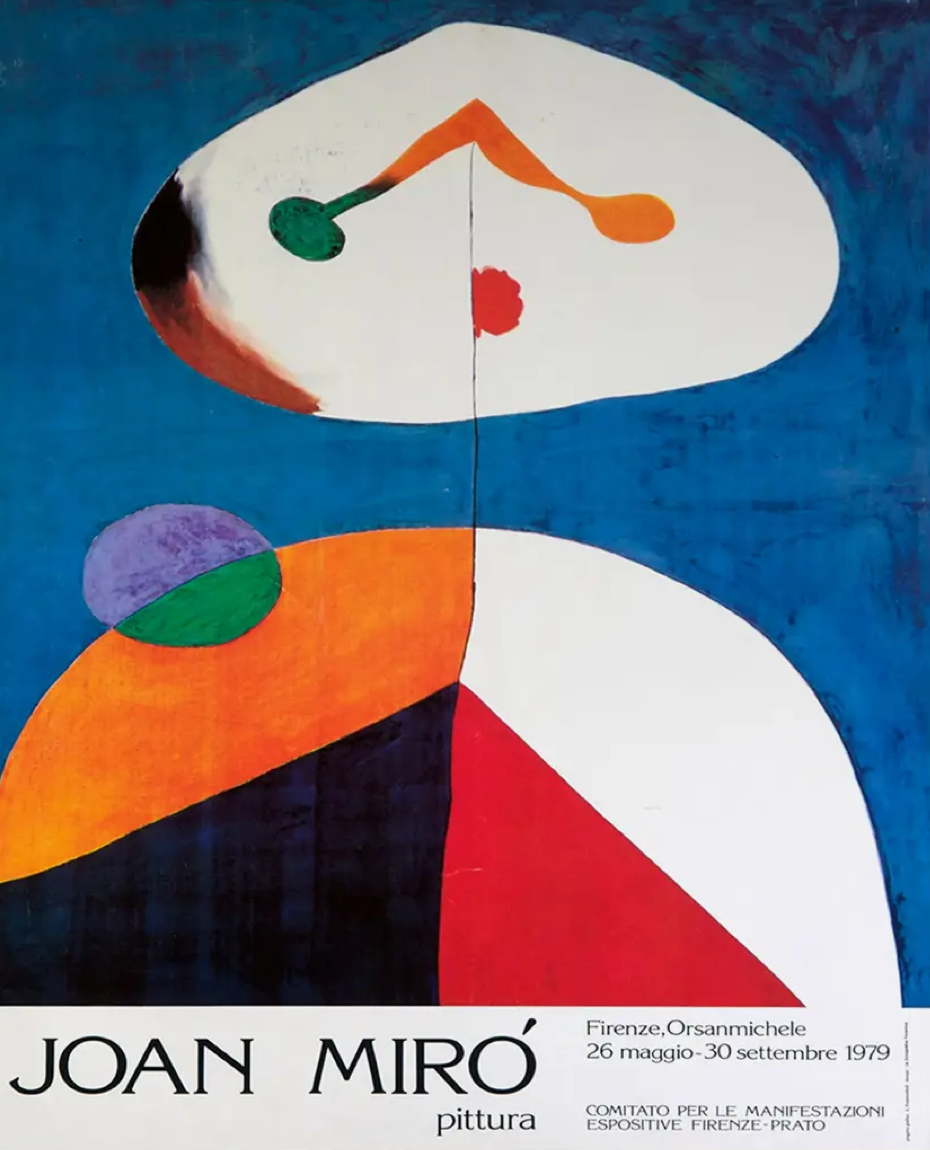 Joan Miro Art Exhibition Print