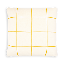 Load image into Gallery viewer, Grid Cushion- Citrus. Including duck feather pad  (Sophie Home)
