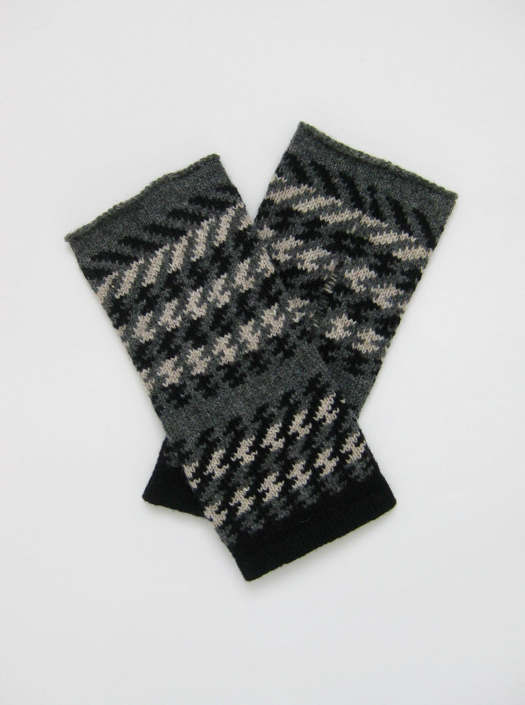 Ebb wool fingerless gloves - Cliffe