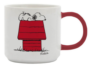 Peanuts + Snoopy Mug - Allergic to mornings