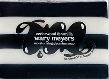 Load image into Gallery viewer, Wary Meyers Cedarwood Vanilla Soap
