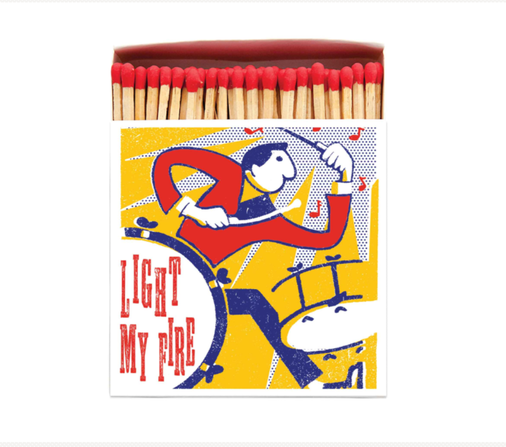 Square Match Boxes - Drummer