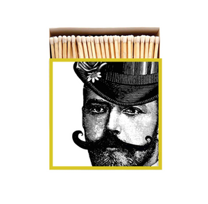 Square Match Boxes - Gentleman