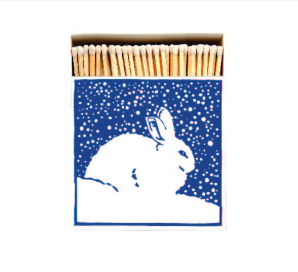 Square Match Boxes - White Rabbit