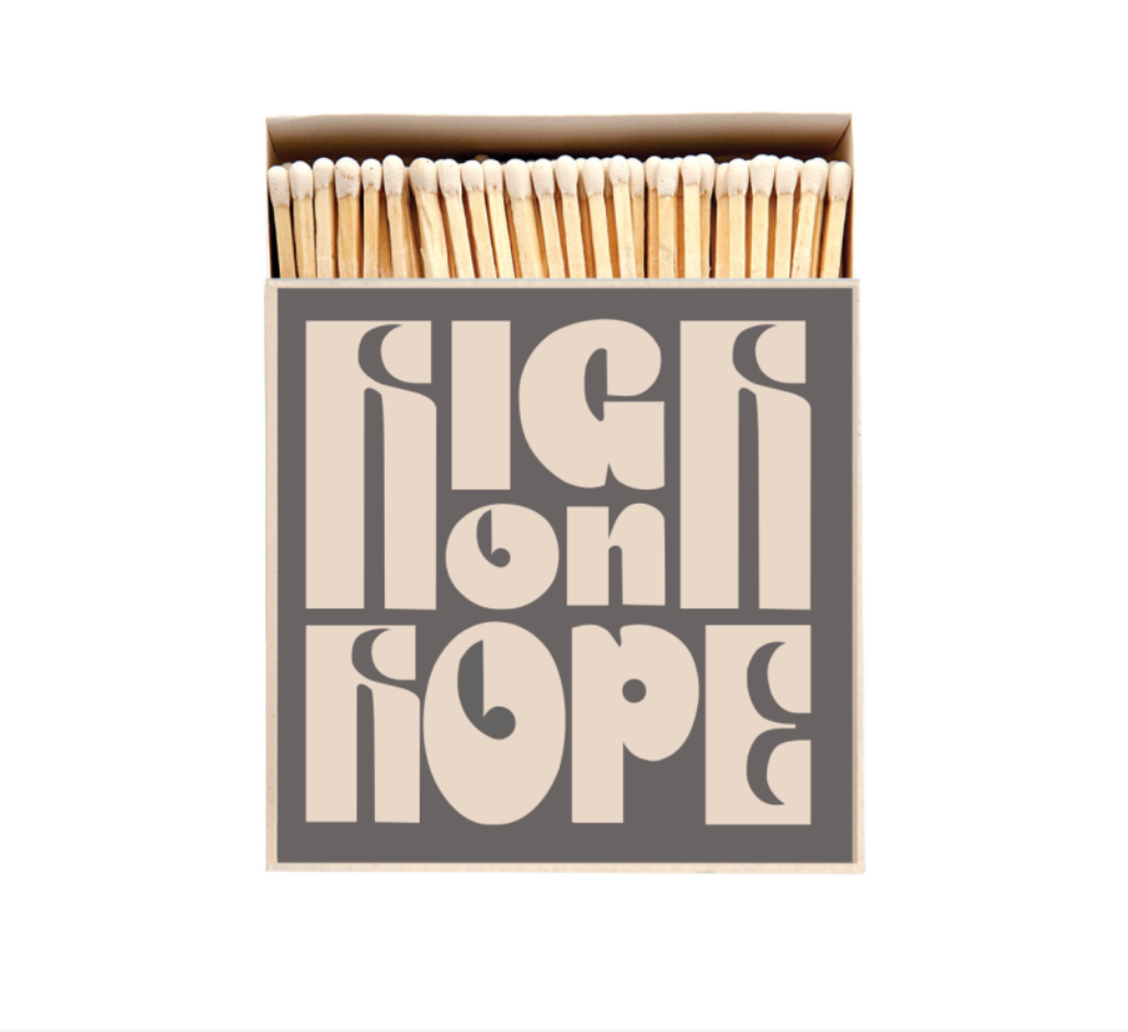 Square Match Boxes - High on Hope